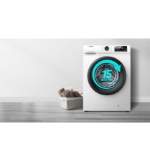 Hisense WFQP7012EVM Lavatrice carica frontale: 7Kg | Classe C | 15 Programmi  | 1200 Rpm