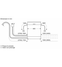 Bosch SMV4HVX02E Serie 4 Lavastoviglie a incasso scomparsa totale: 14 Coperti | 6 Programmi | 3 Cesti | Classe D | 3 Cesti