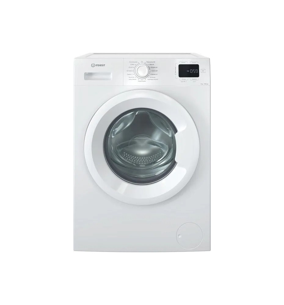 Indesit IM 640 MY TIME IT Lavatrice carica frontale: 6Kg | Classe B| 15 Programmi | 1000 Rpm