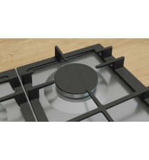 Bosch Serie 6 PCS7A5I90 Piano Cottura a gas: 5 Fuochi | 75 cm | Inox | Griglie in Ghisa