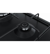 Bosch Serie 4 PGP6B6B80 Piano Cottura a gas: 4 Fuochi | 60 cm | Smaltato Nero