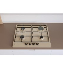 Indesit TH 642 /I (AV) Piano Cottura a gas: 4 Fuochi | 60 cm | Avena