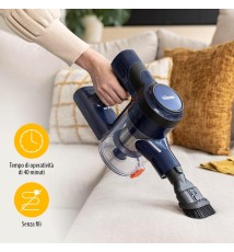 Tristar SZ-2360 Scopa Elettrica Senza Sacchetto 0,8 L 150 W Blu