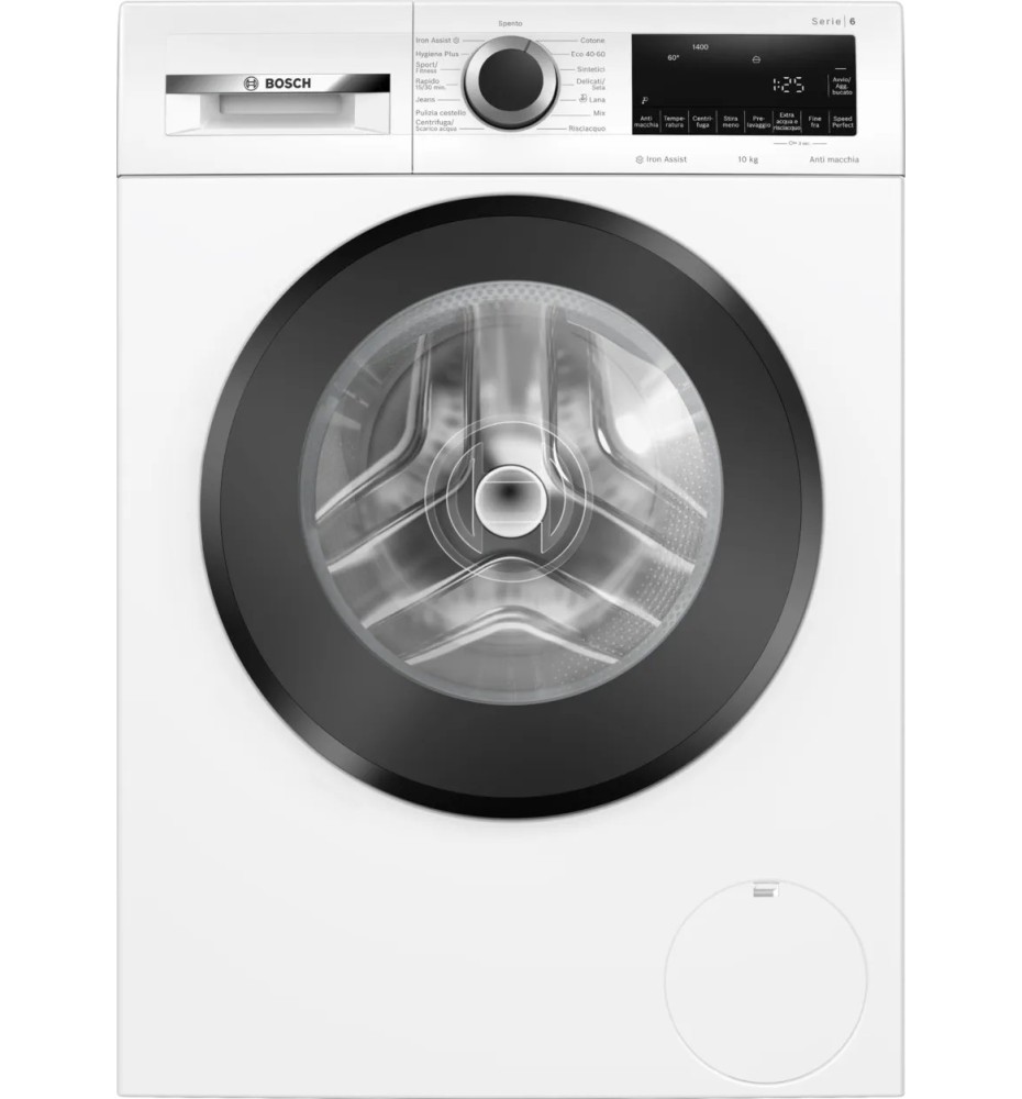 Bosch WGG254Z0IT Lavatrice carica frontale: 10Kg | Classe A | 14 Programmi | 1400Rpm | Vapore