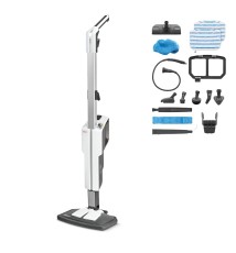 Polti SV610_STYLE Scopa a vapore 0,5 L 1500 W Grigio, Bianco