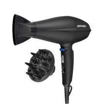 Zephir ZHB2002 Asciugacapelli Professionale Motore AC 2200W Con Diffusore