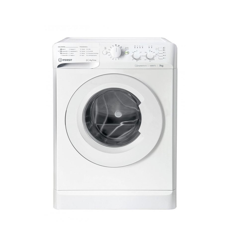 INDESIT LAVATRICE 7KG INVERTER A 1200GIRI MTWC 71296 W IT
