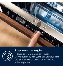 Electrolux EES47325L Lavastoviglie a scomparsa totale: 13 coperti | 2 cesti | Classe D | Serie 600 SatelliteClean