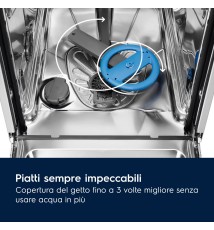 Electrolux EES47325L Lavastoviglie a scomparsa totale: 13 coperti | 2 cesti | Classe D | Serie 600 SatelliteClean