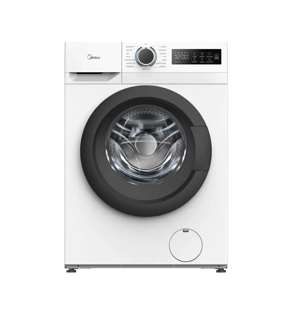 Midea MF110W70/W-IT Lavatrice carica frontale: 7Kg | Classe D | Programmi 15 | 1200 Giri