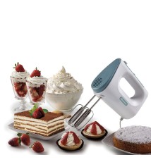 Sbattitore elettrico Breakfast Ariete 1545, Potenza 400W, 5 velocità, Funzione Turbo