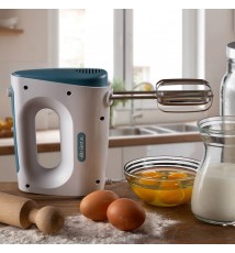 Sbattitore elettrico Breakfast Ariete 1545, Potenza 400W, 5 velocità, Funzione Turbo