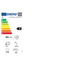 Beko DVN05320W Lavastoviglie a libera installazione: 13 coperti | 5 Programmi | 2 Cesti | Classe E | Display LED