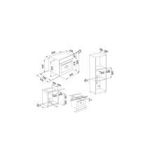 Franke FSL 86 H WH Forno elettrico a incasso: 71 litri | 8 Funzioni | Classe A