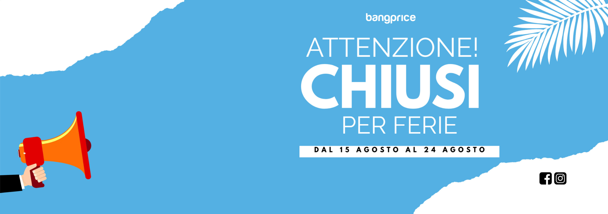 Gli ordini saranno evasi a partire dal giorno 25 agosto!